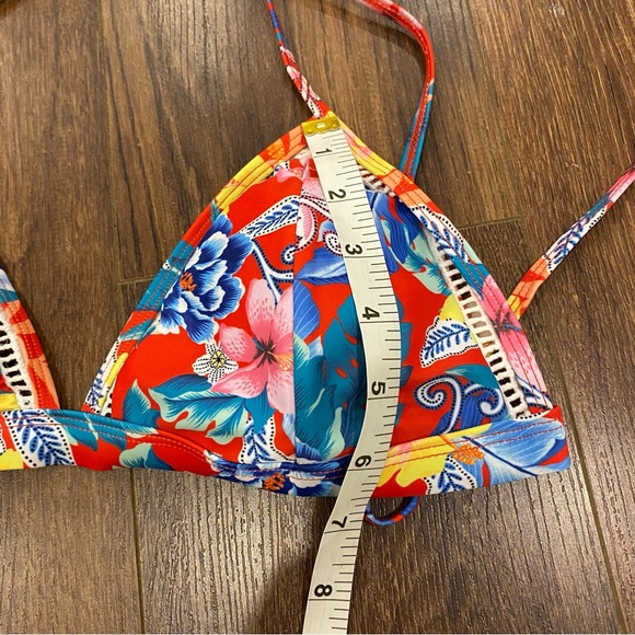 Quint Soul multicoloured bikini size medium cheeky swimwear crochet two piece - Picture 6 of 14